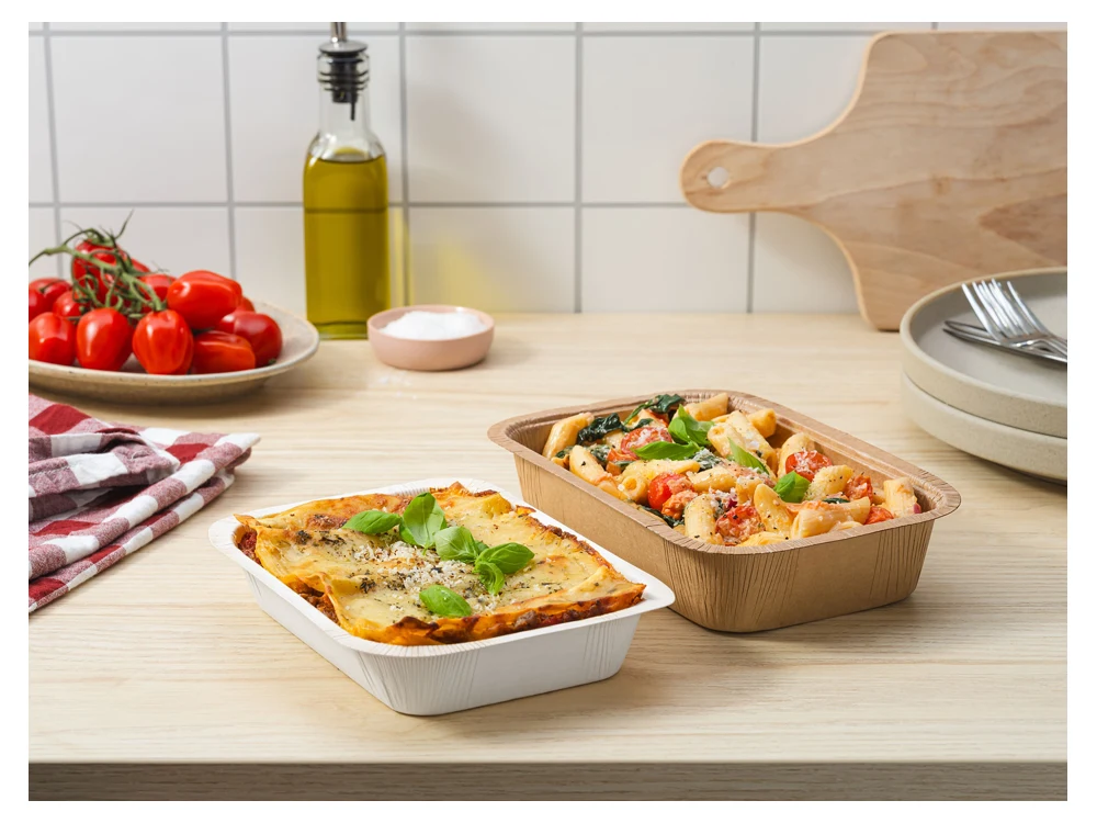 Stora Enso Trayforma and Trayforma Brown paperboard food trays